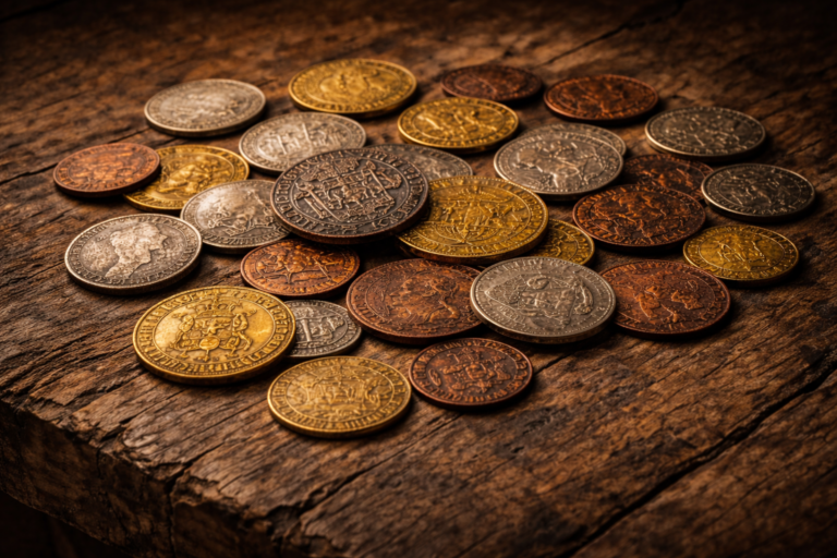 Daily coins that reveal real life habits in the past.