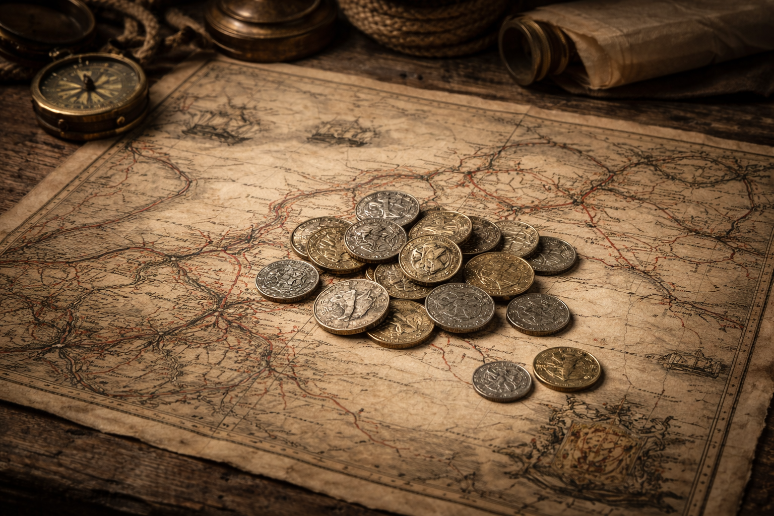 Flemish coins reflecting trade and change in early modern Europe