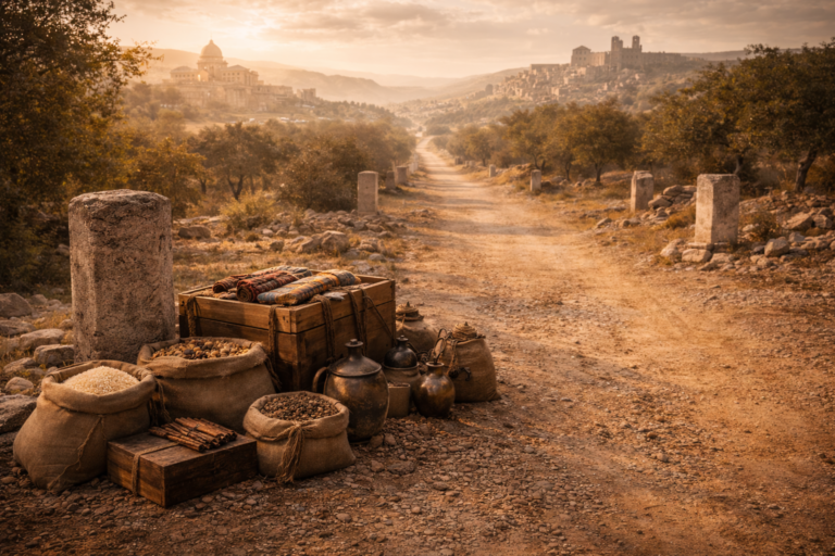 Ancient trade routes shaping connections across the ancient world