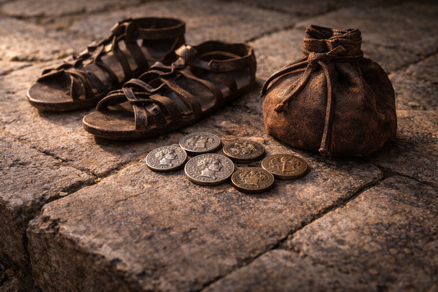 Roman coins used for wages travel and daily expenses.