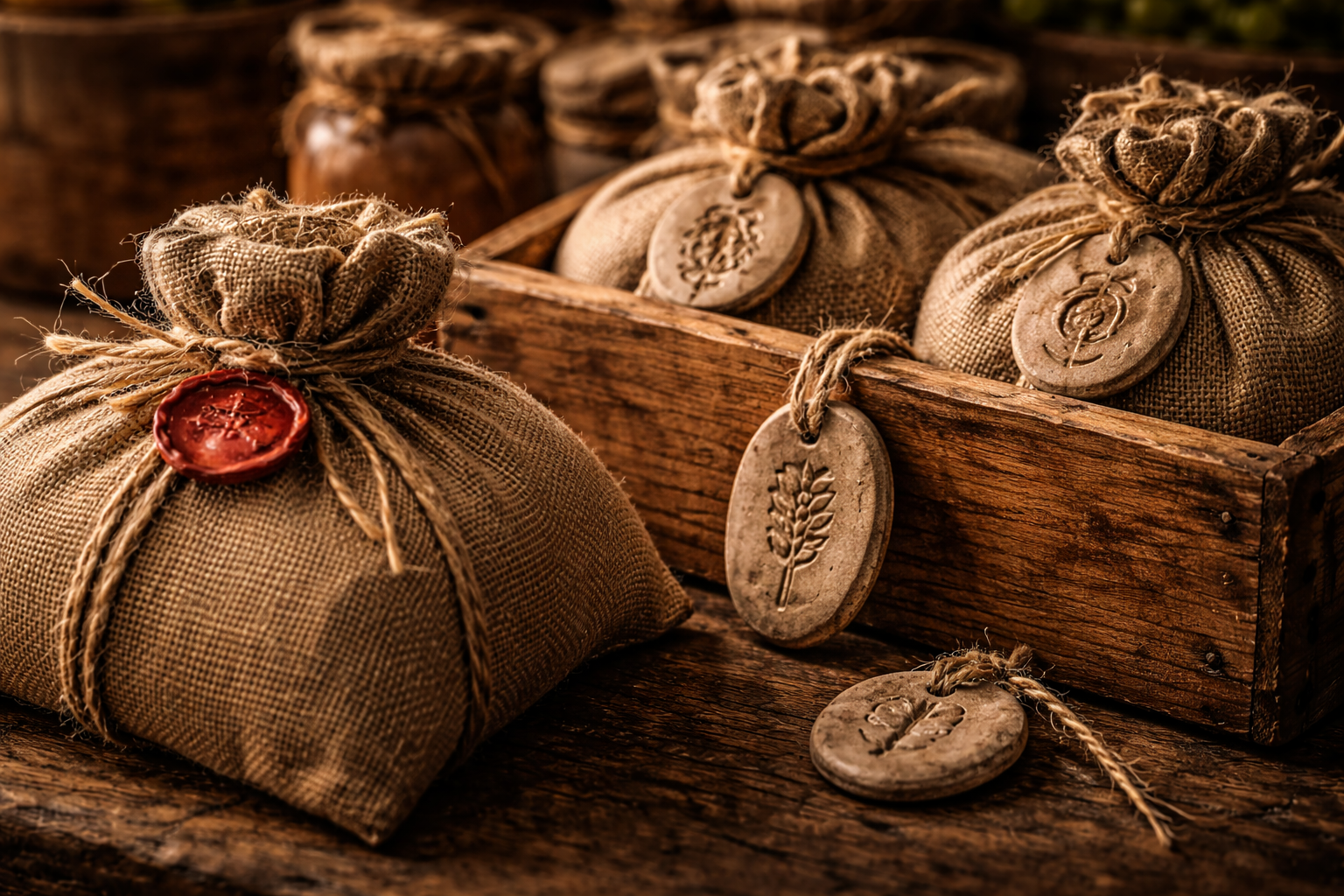 Seals and tags used to build trust in ancient trade