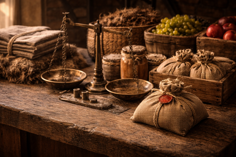 Trust and agreement in an ancient market exchange