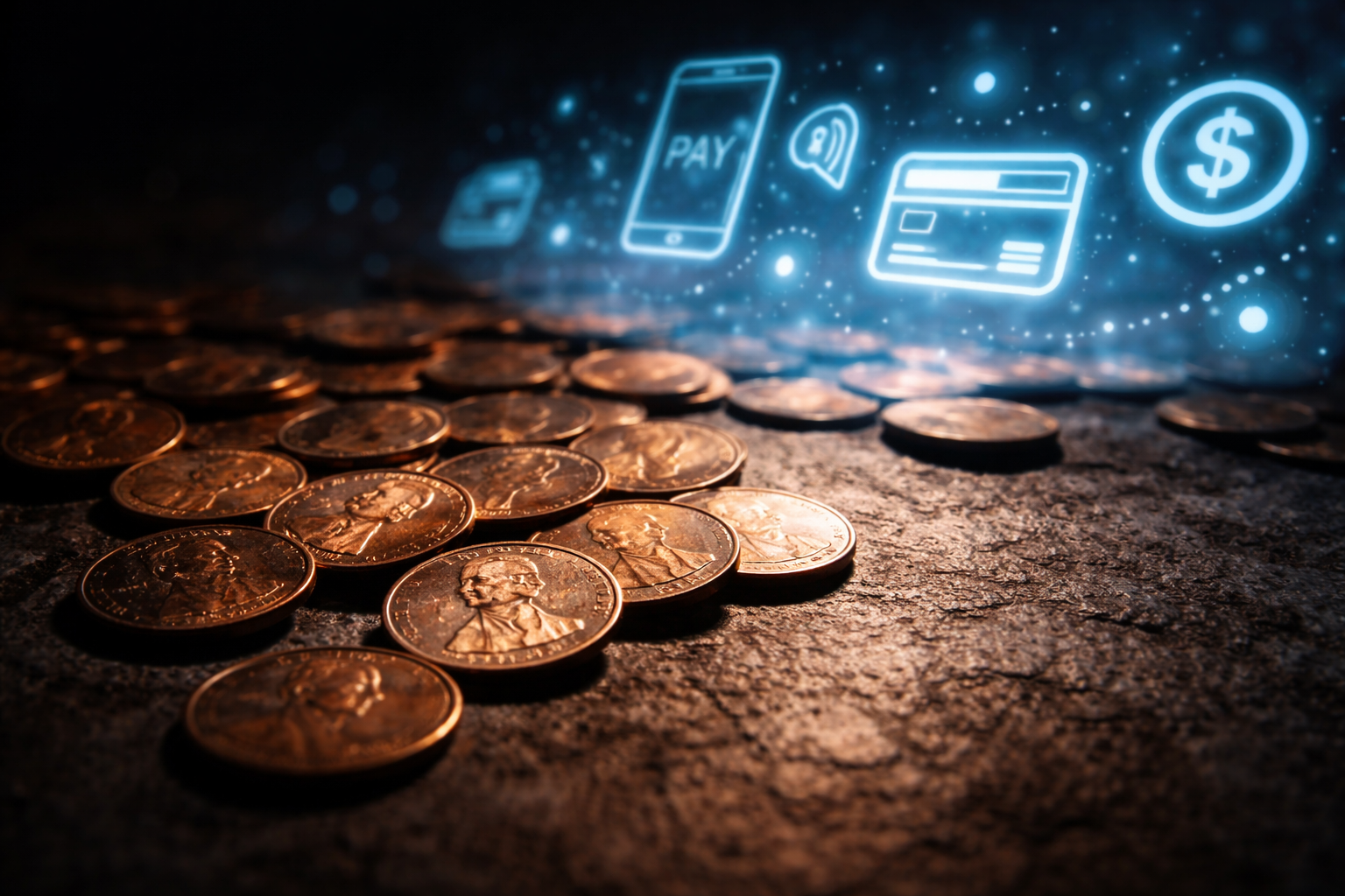 U.S. pennies fading as digital payments rise