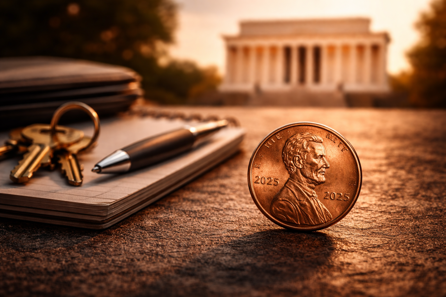 U.S. penny representing continuity tradition and national familiarity